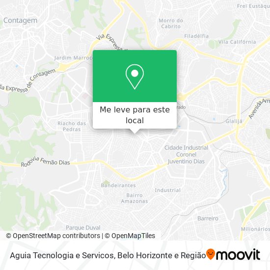 Aguia Tecnologia e Servicos mapa