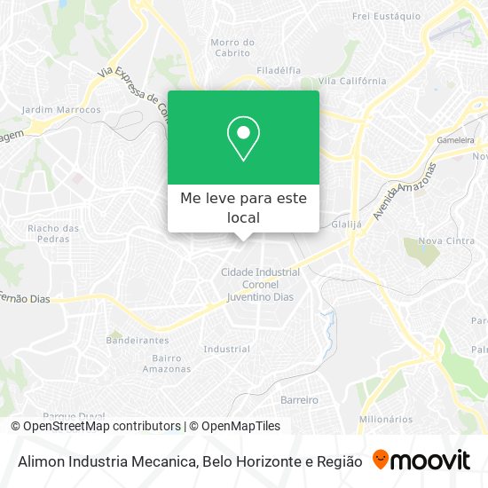 Alimon Industria Mecanica mapa