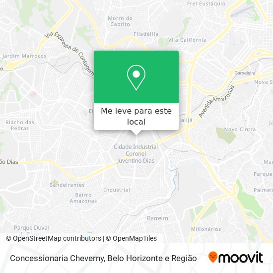 Concessionaria Cheverny mapa