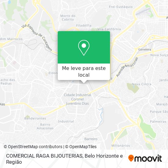 COMERCIAL RAGA BIJOUTERIAS mapa