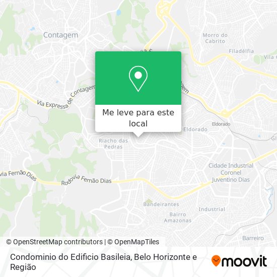 Condominio do Edificio Basileia mapa