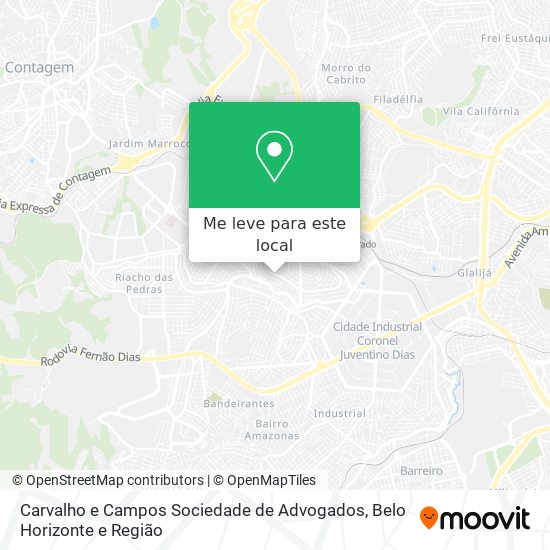 Carvalho e Campos Sociedade de Advogados mapa