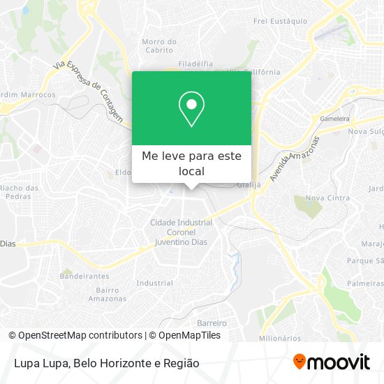 Lupa Lupa mapa