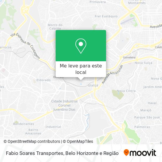 Fabio Soares Transportes mapa