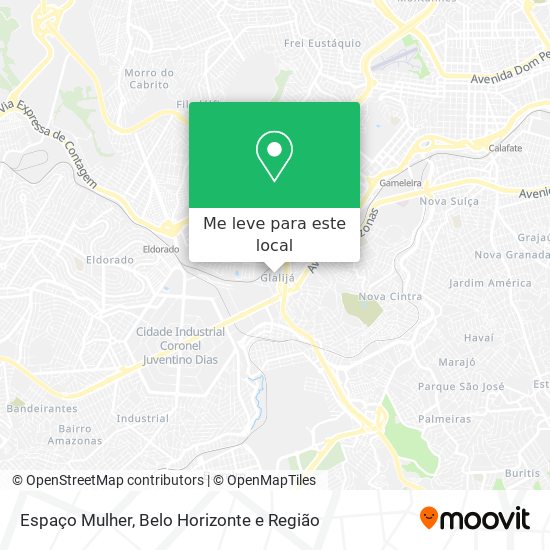 Espaço Mulher mapa