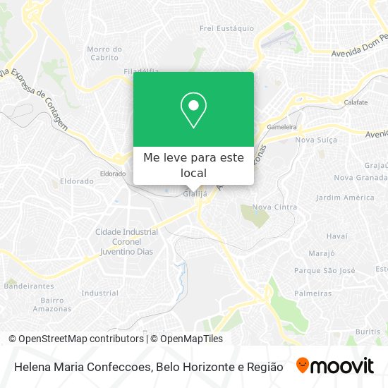 Helena Maria Confeccoes mapa