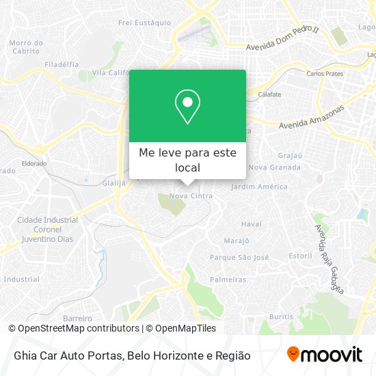 Ghia Car Auto Portas mapa