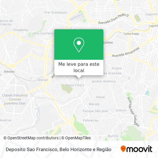 Deposito Sao Francisco mapa