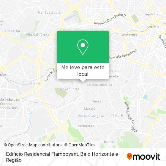 Edificio Residencial Flamboyant mapa