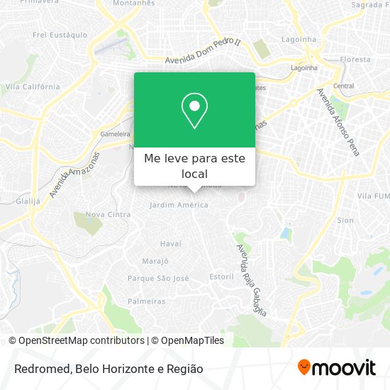 Redromed mapa