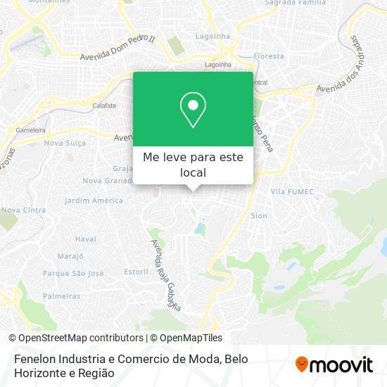 Fenelon Industria e Comercio de Moda mapa