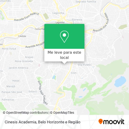 Cinesis Academia mapa
