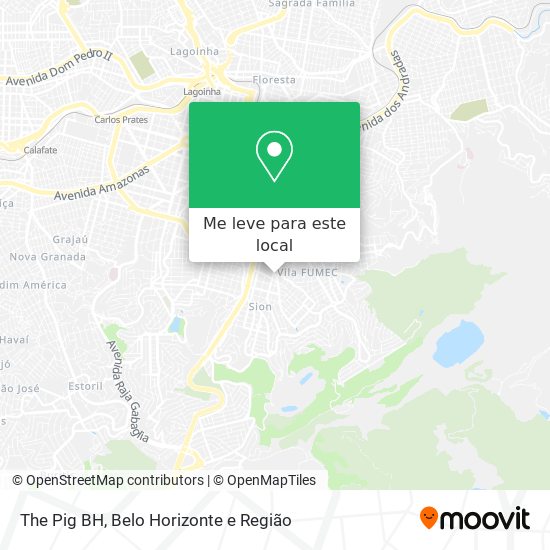The Pig BH mapa