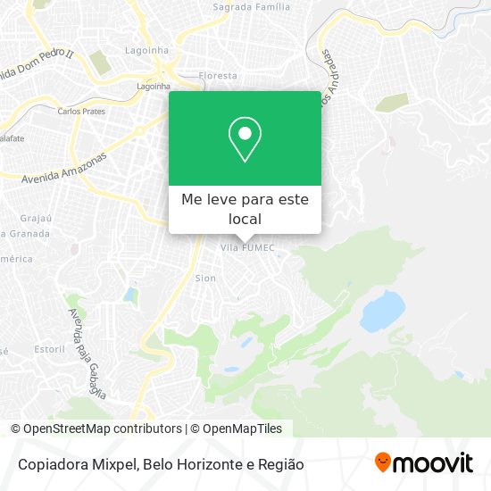 Copiadora Mixpel mapa