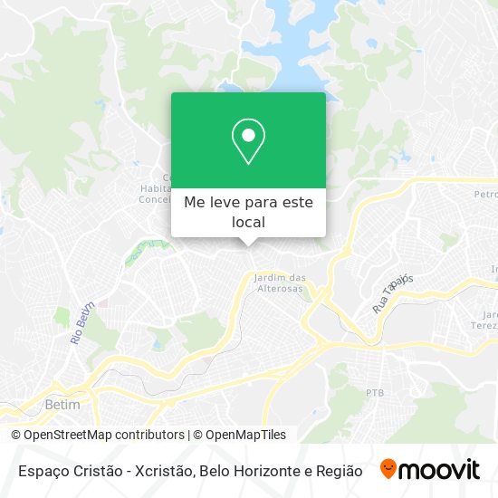 Espaço Cristão - Xcristão mapa