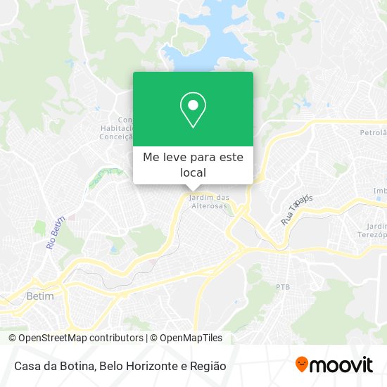 Casa da Botina mapa