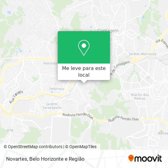 Novartes mapa