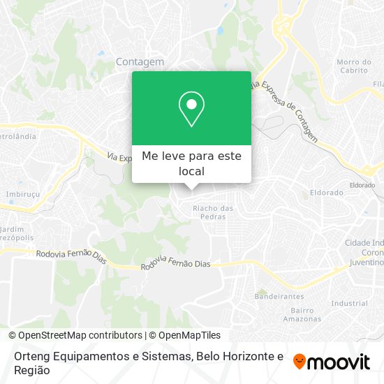 Orteng Equipamentos e Sistemas mapa