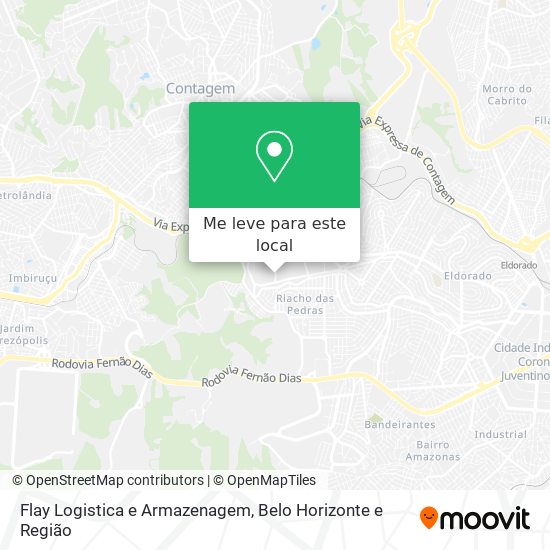 Flay Logistica e Armazenagem mapa