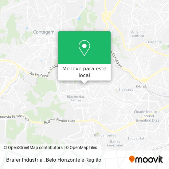 Brafer Industrial mapa