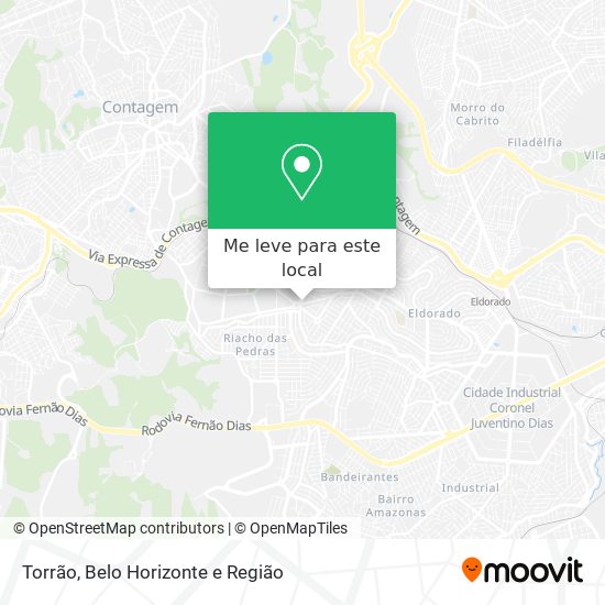 Torrão mapa