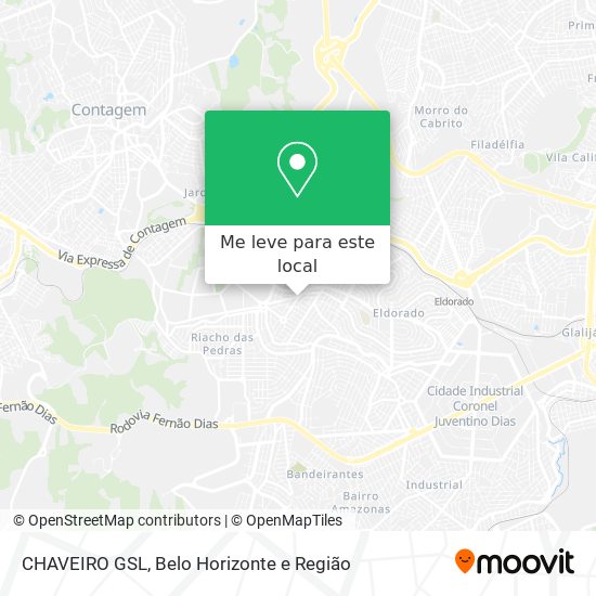 CHAVEIRO GSL mapa