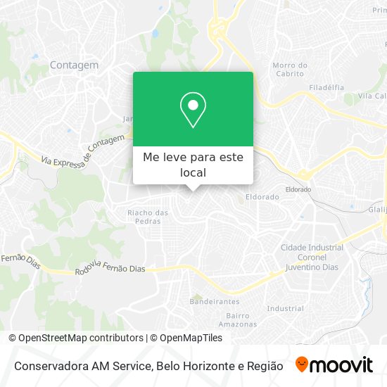 Conservadora AM Service mapa