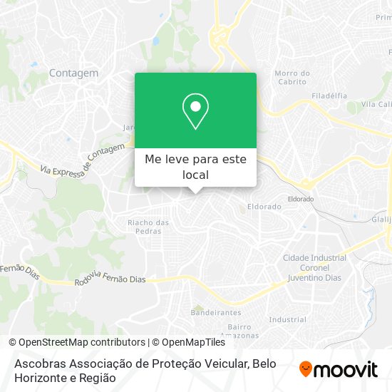 Ascobras Associação de Proteção Veicular mapa