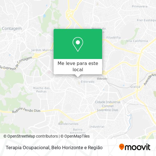 Terapia Ocupacional mapa