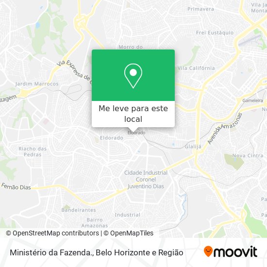 Ministério da Fazenda. mapa