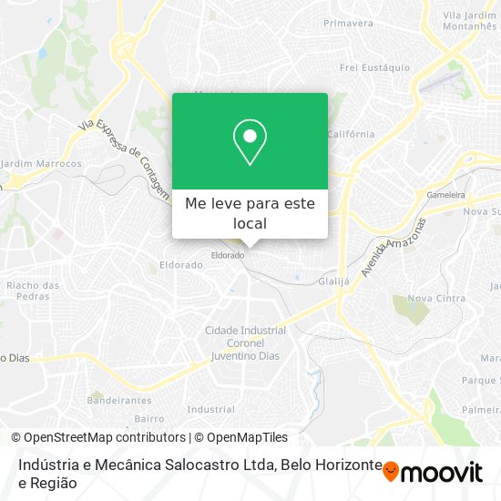 Indústria e Mecânica Salocastro Ltda mapa
