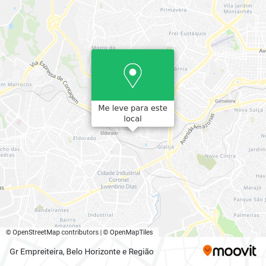 Gr Empreiteira mapa