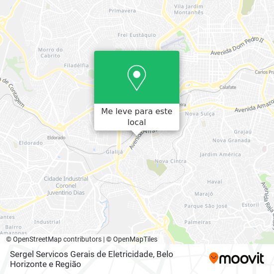Sergel Servicos Gerais de Eletricidade mapa