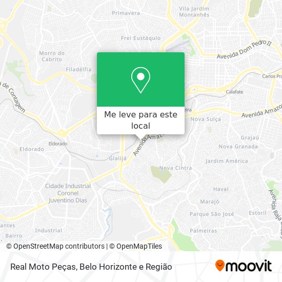 Real Moto Peças mapa