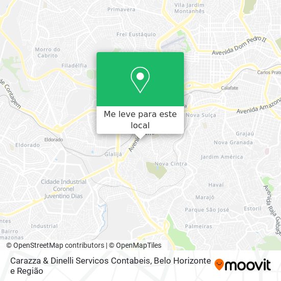 Carazza & Dinelli Servicos Contabeis mapa