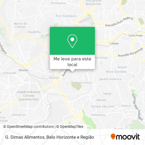 G. Dimas Alimentos mapa