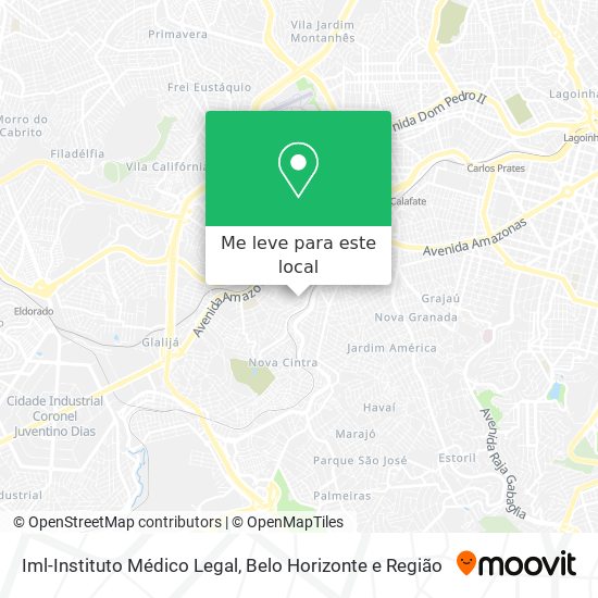 Iml-Instituto Médico Legal mapa