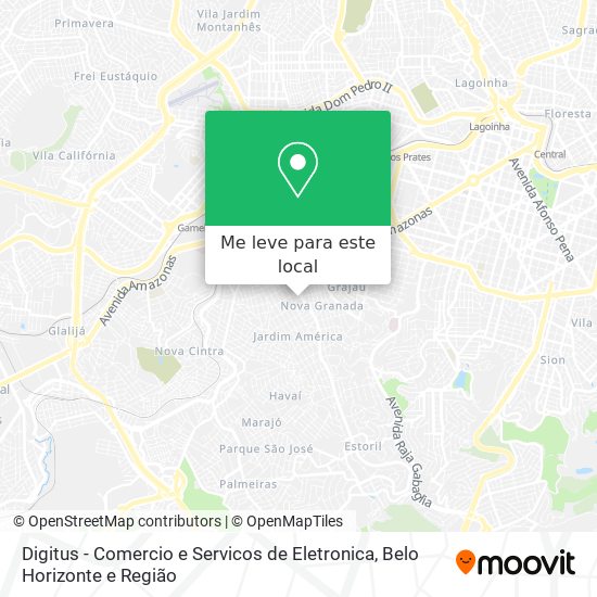 Digitus - Comercio e Servicos de Eletronica mapa