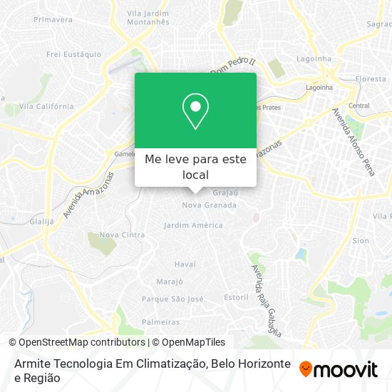 Armite Tecnologia Em Climatização mapa