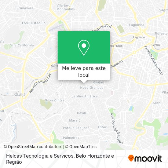 Helcas Tecnologia e Servicos mapa