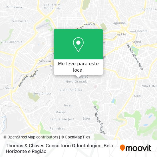 Thomas & Chaves Consultorio Odontologico mapa