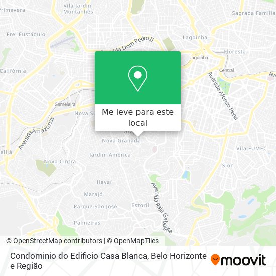 Condominio do Edificio Casa Blanca mapa