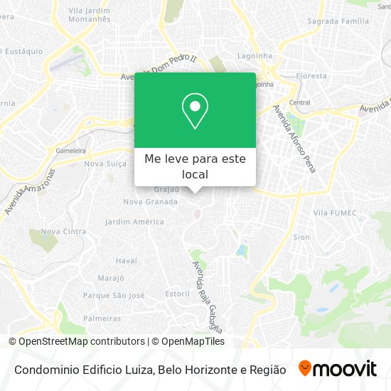 Condominio Edificio Luiza mapa