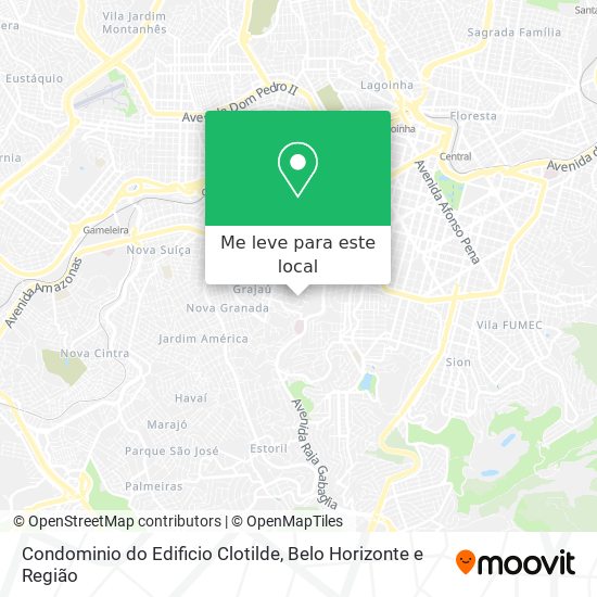 Condominio do Edificio Clotilde mapa