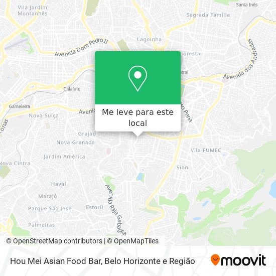 Hou Mei Asian Food Bar mapa