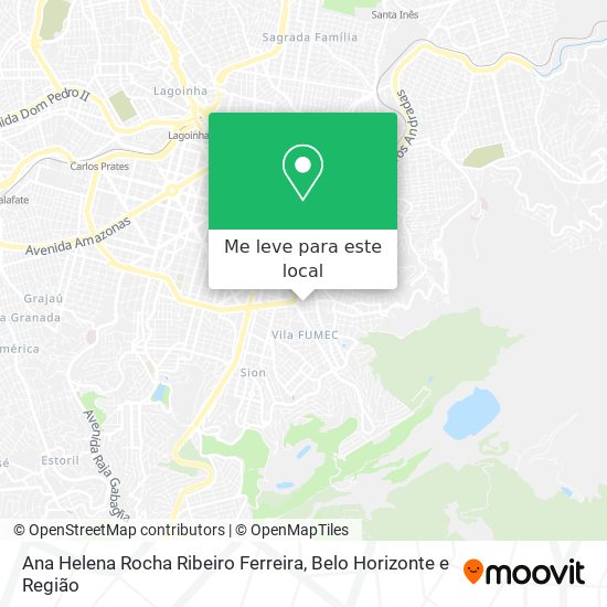 Ana Helena Rocha Ribeiro Ferreira mapa