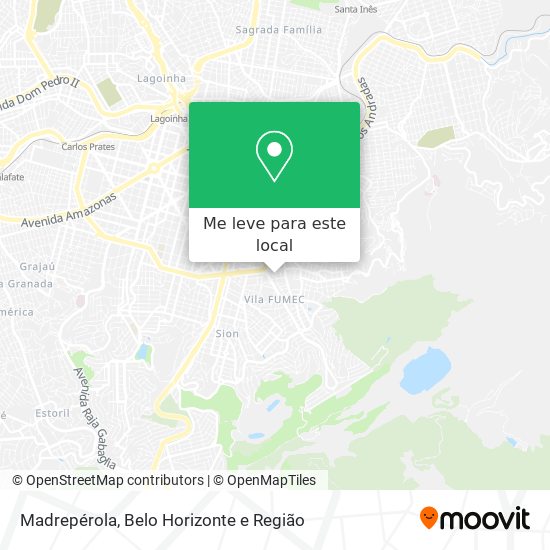 Madrepérola mapa
