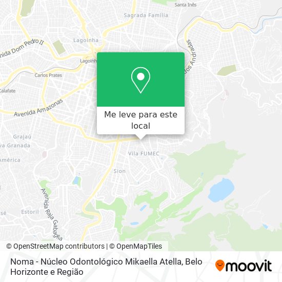 Noma - Núcleo Odontológico Mikaella Atella mapa