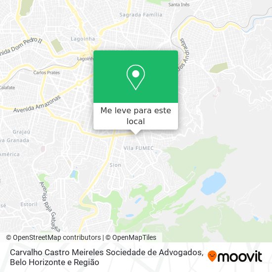 Carvalho Castro Meireles Sociedade de Advogados mapa