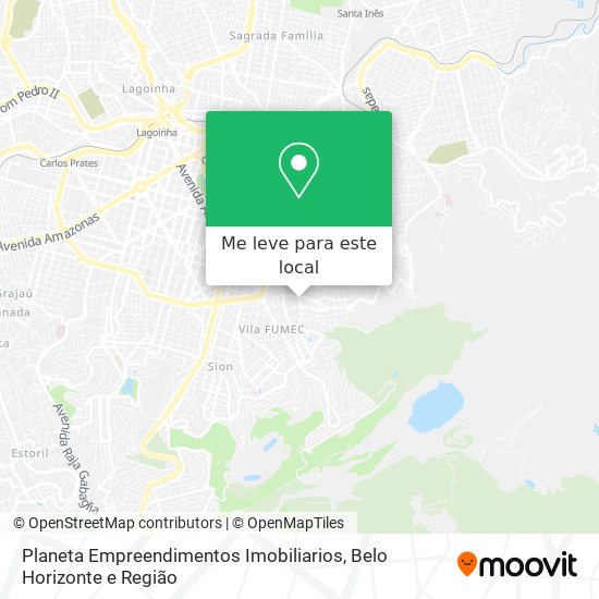 Planeta Empreendimentos Imobiliarios mapa